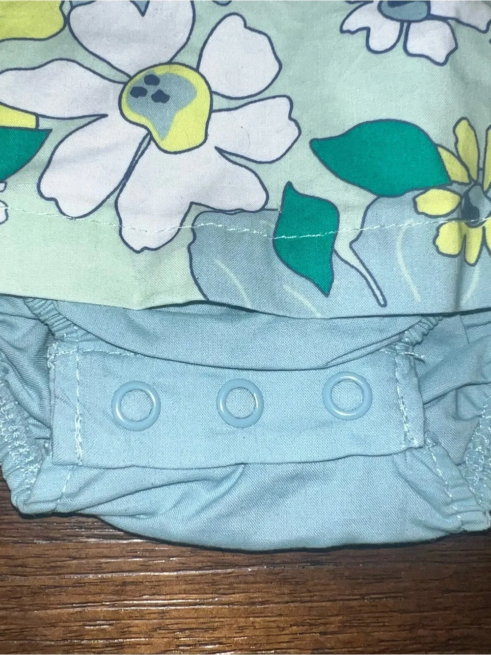 Carter's Floral Sundress Bodysuit - Blue, Yellow & Green